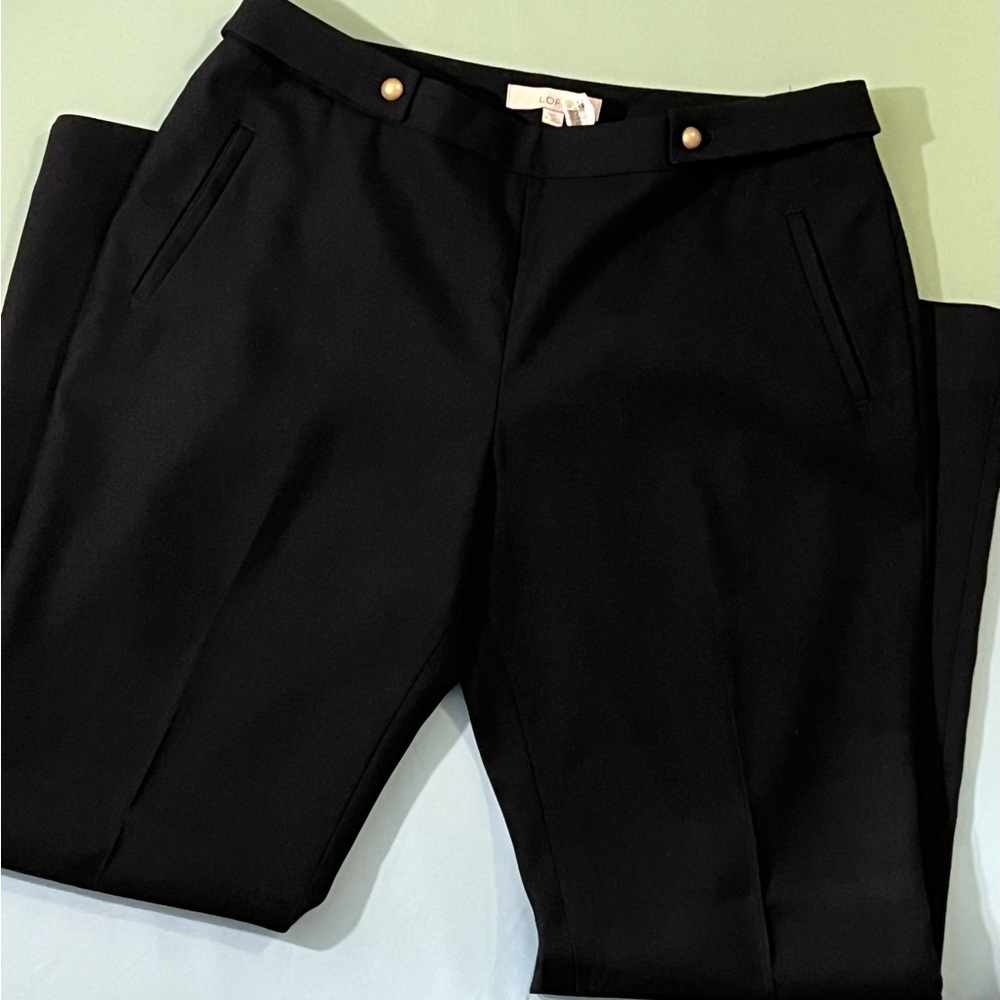 Black slacks